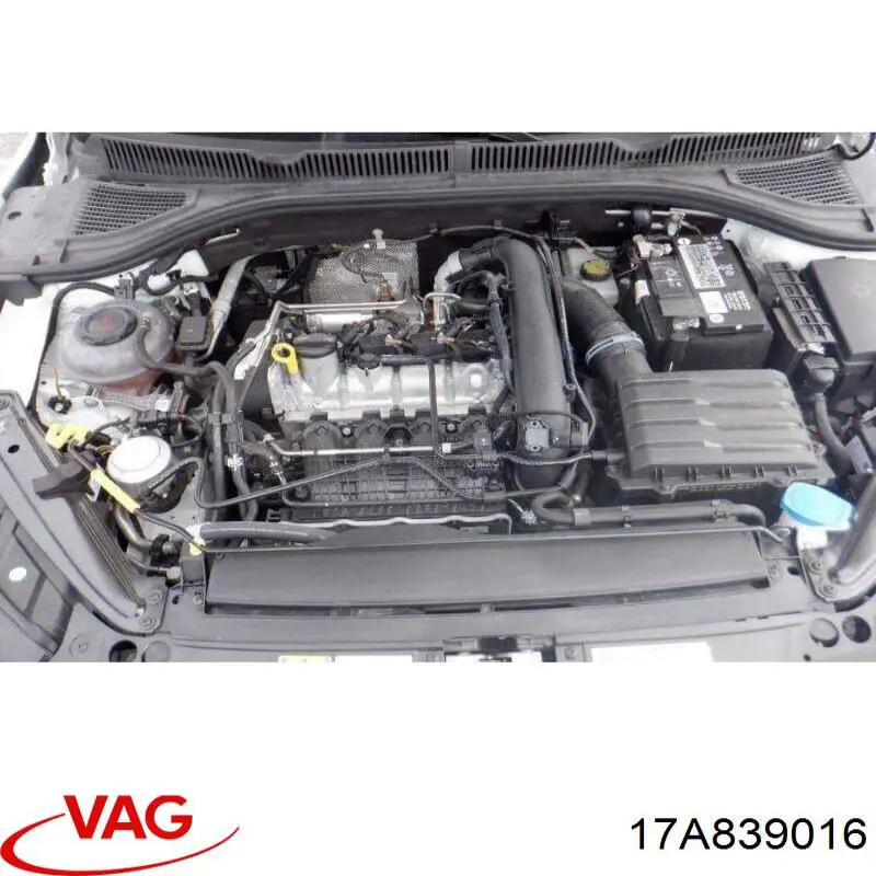 Замок задньої дверї, правої 17A839016 VAG