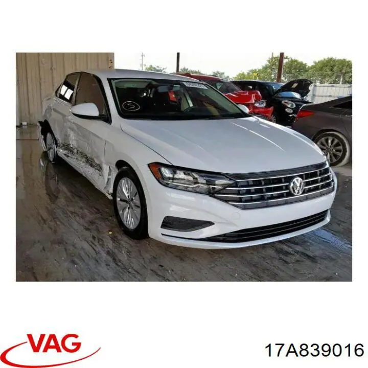 Купити 17A839016 VAG Замок задньої дверї, правої