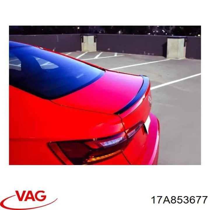Решітка переднього бампера, центральна VAG 17A853677 ціна, від 29.30 USD