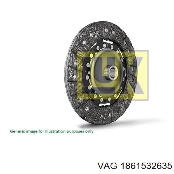 Зчеплення VAG 1861532635 ціна, від 26.58 USD