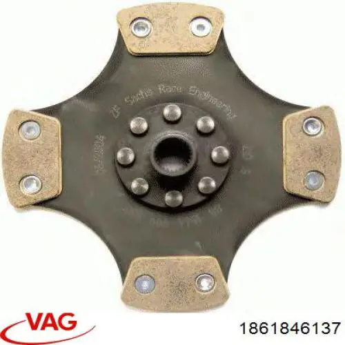 Купити 1861846137 VAG Диск зчеплення