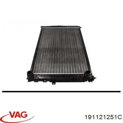 191121251C VAG радіатор охолодження двигуна