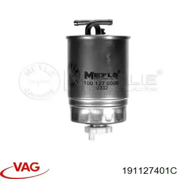 Фільтр тонкого очищення палива VAG 191127401C ціна, від 10.96 USD