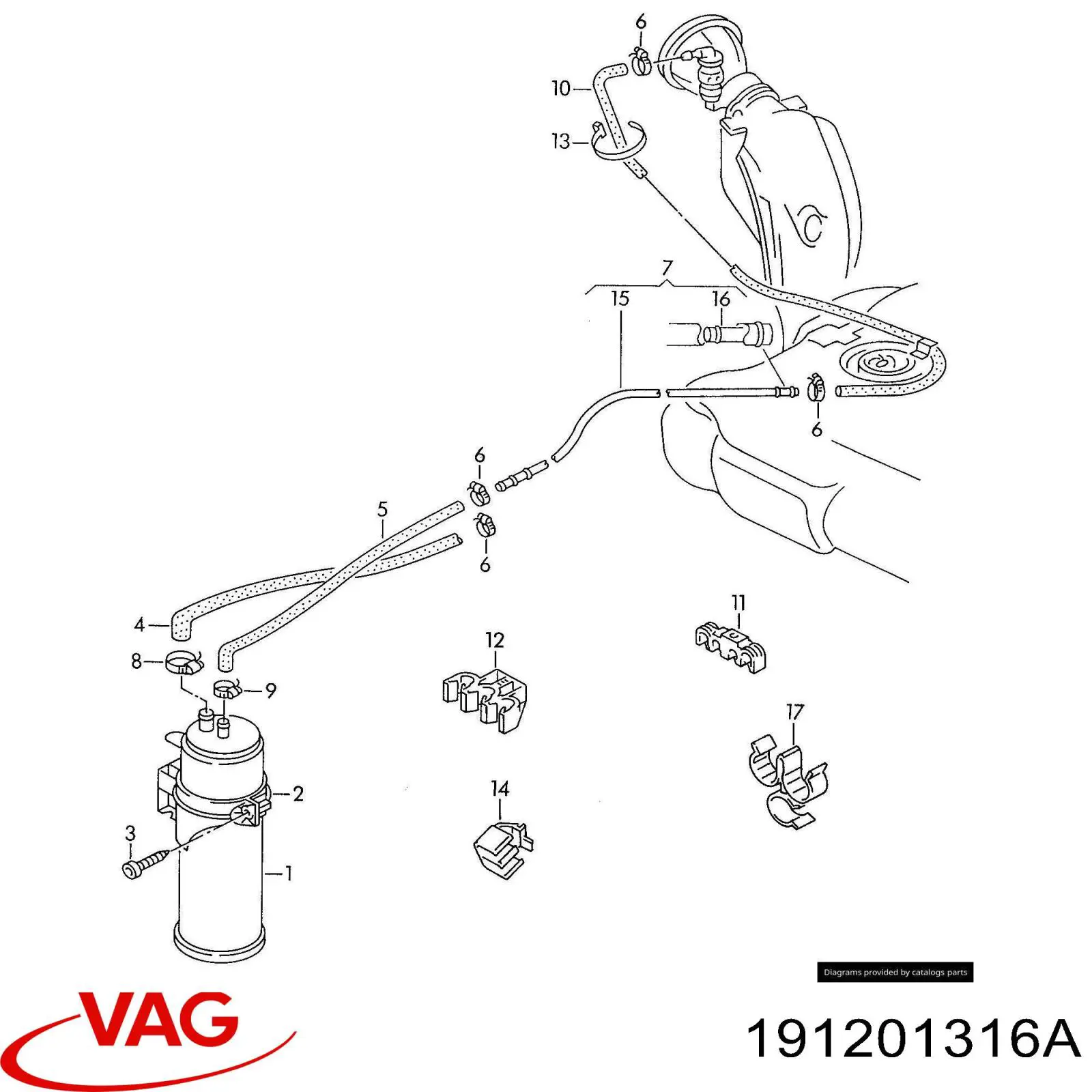 Купити 191201316A VAG 