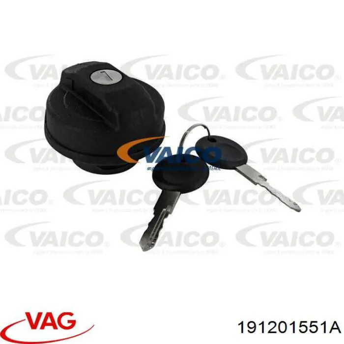 Пробка паливного бака VAG 191201551A ціна, від 5.65 USD