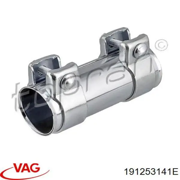 Кронштейн/хомут глушника, передній VAG 191253141E ціна, від 4.90 USD