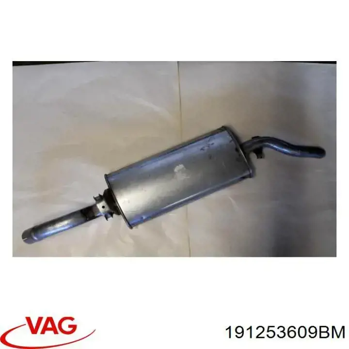 Вихлоп VAG 191253609BM ціна, від 54.03 USD