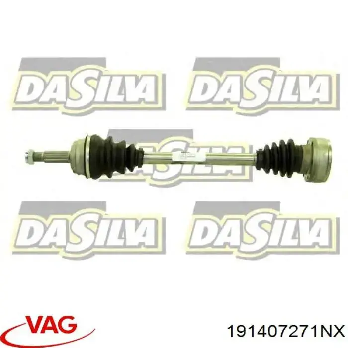 1H0407271FX VAG Привід лівий