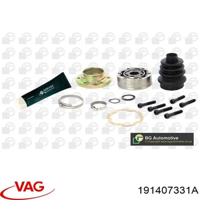 ШРКШ внутрішній, передній VAG 191407331A ціна, від 22.95 USD