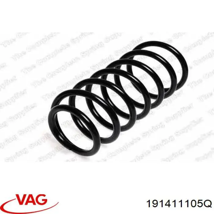 Пружина передня VAG 6K0411105C951 ціна, від 35.87 USD