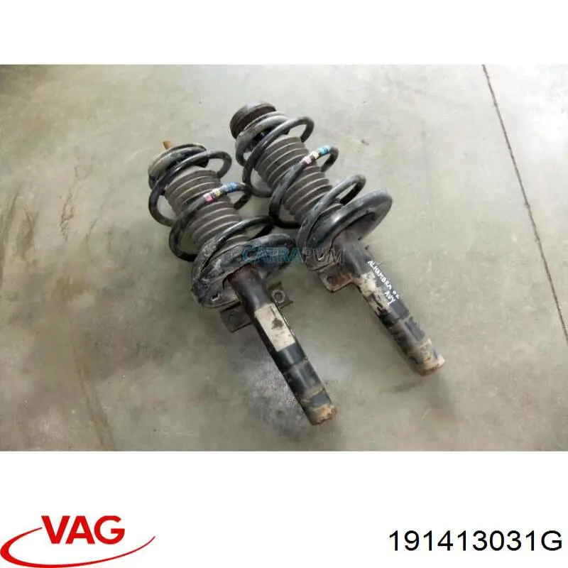 Стойка амортизатора передняя VAG 191413031G ціна, від 40.63 USD