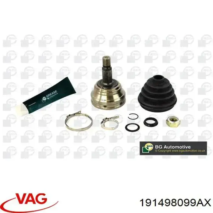 Граната колісна VAG 191498099AX ціна, від 29.39 USD