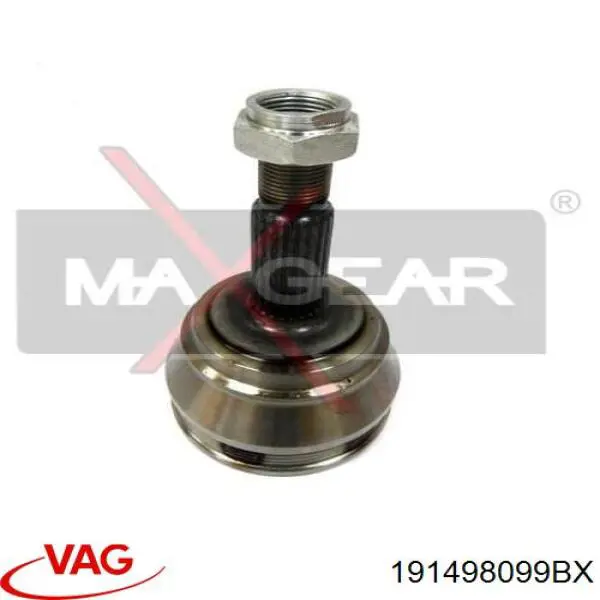 Граната колісна VAG 191498099BX ціна, від 26.08 USD