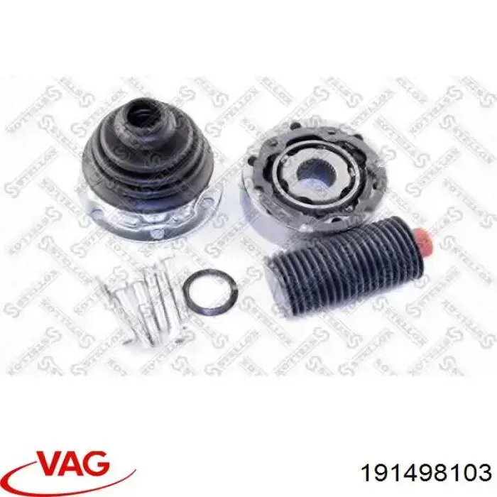 Шарнір кутових швидкостей передній лівий VAG 191498103 ціна, від 27.25 USD