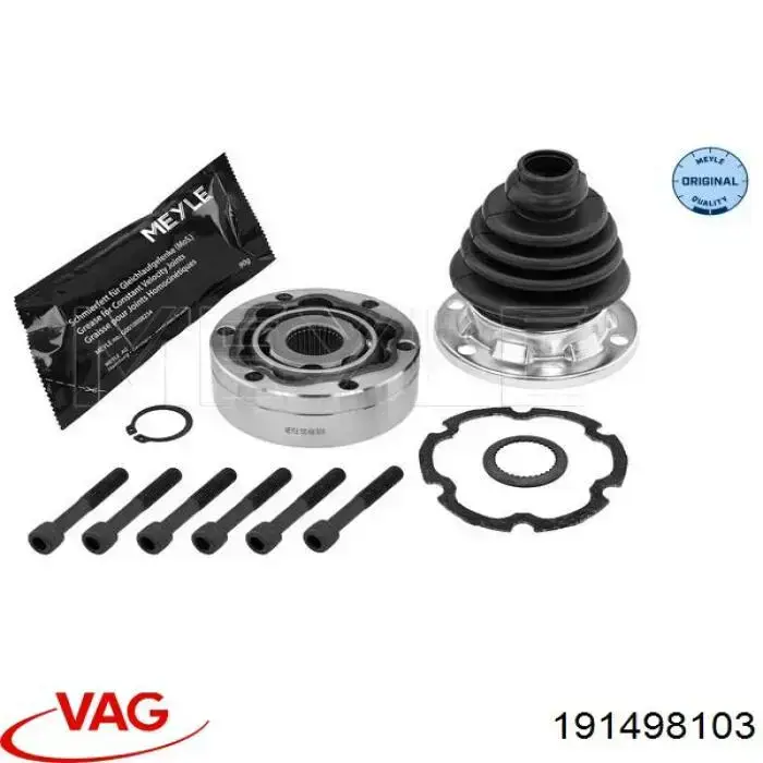 Купити 191498103 VAG Граната внутрішня, передня, ліва