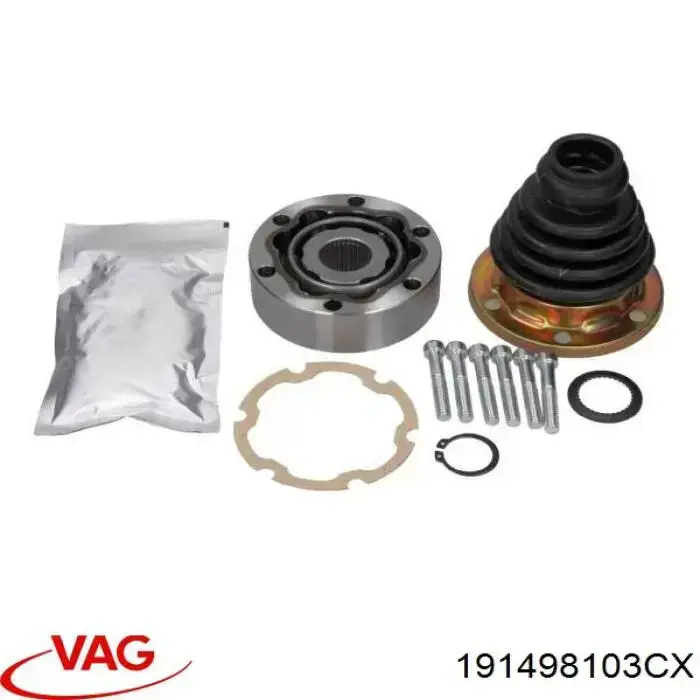 Купити 191498103CX VAG Граната внутрішня, передня, ліва