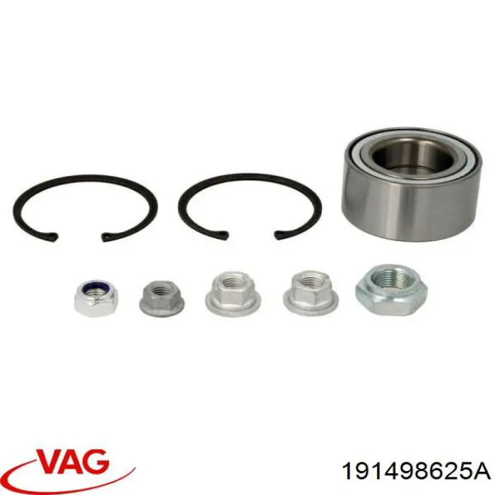 Підшипник маточини VAG 191498625A