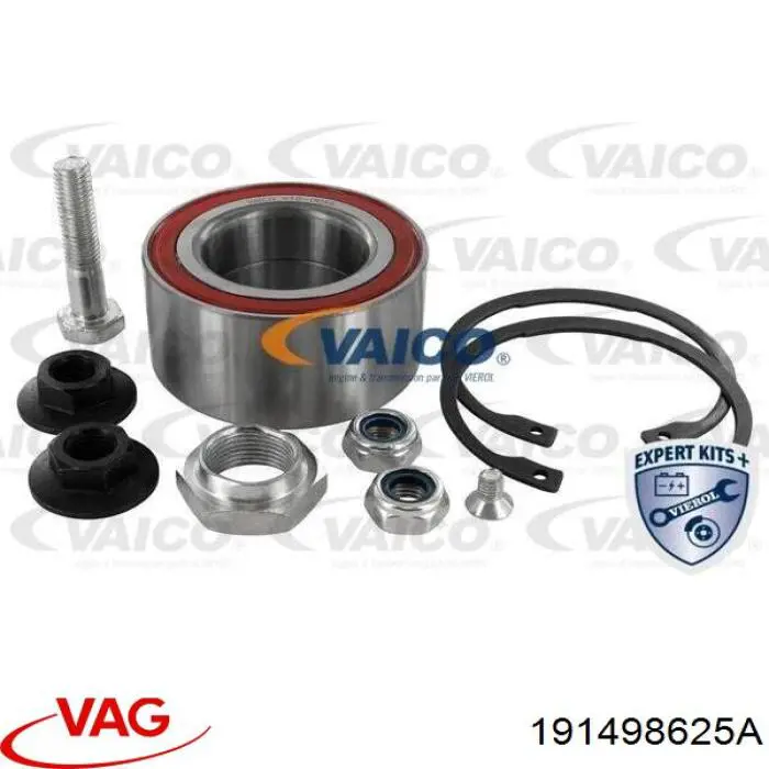 191498625A VAG Підшипник маточини передньої