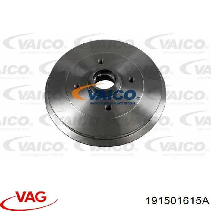 Барабан гальмівний задній VAG 191501615A ціна, від 26.54 USD