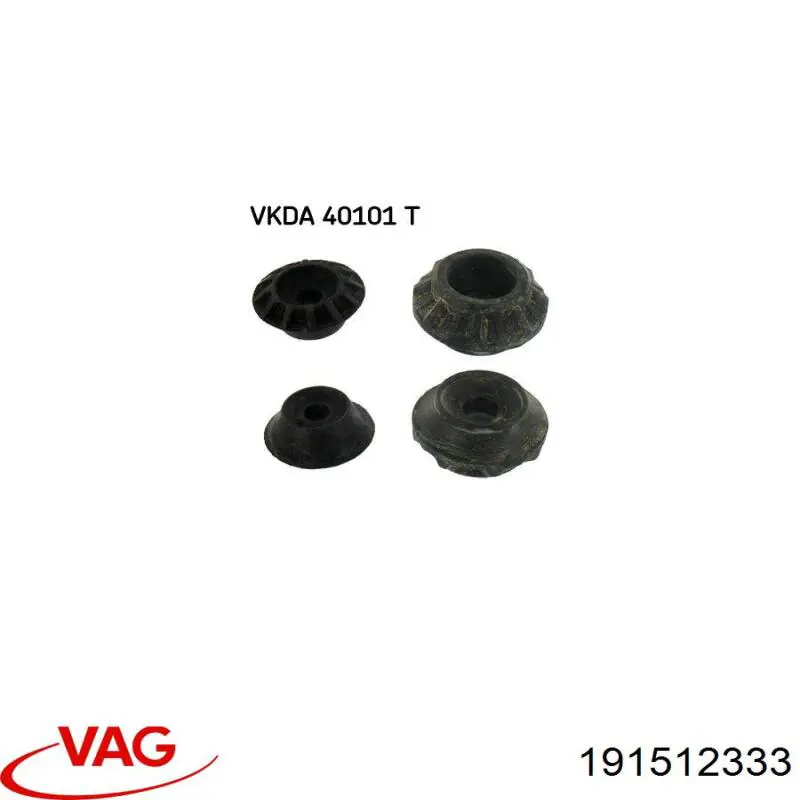 191512333 VAG Опора амортизатора