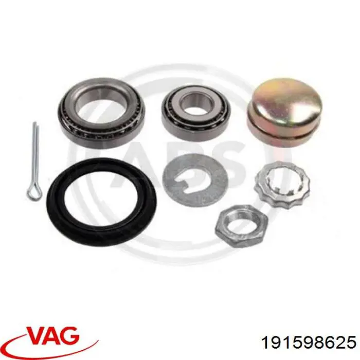 Купити 191598625 VAG Підшипник задньої ступиці