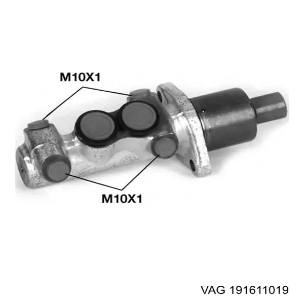 Циліндр головний гальма (Гідротормоз) VAG 191611019 ціна, від 27.29 USD