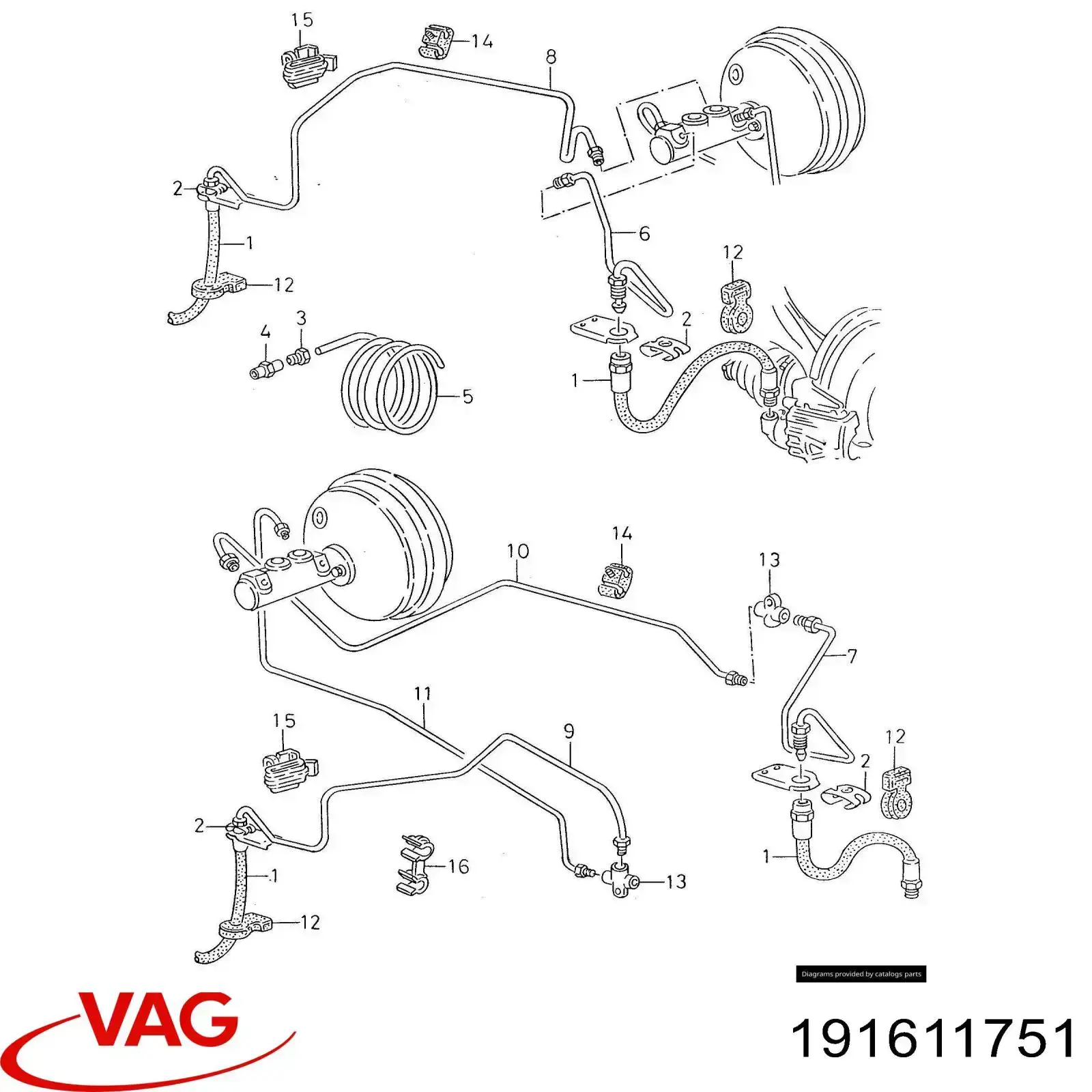  VAG 191611751 ціна, від 13.47 USD