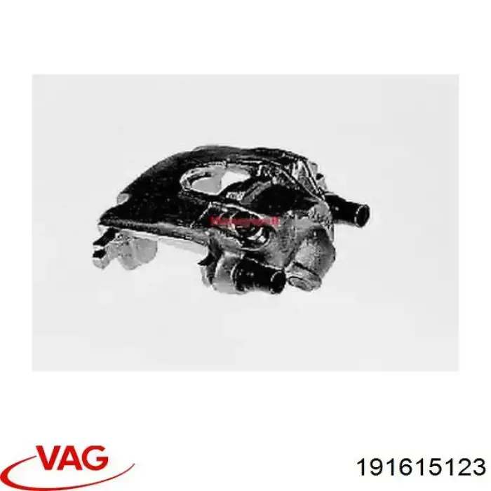 191615123 VAG Супорт гальмівний, передній, лівий