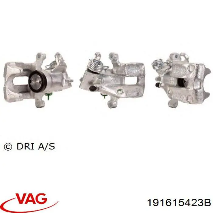 Супорт гальмівний задній лівий VAG 191615423B ціна, від 61.15 USD