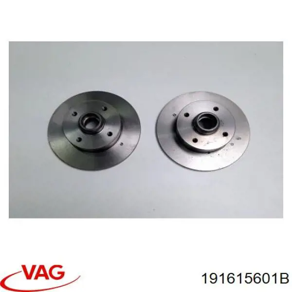 Купити 191615601B VAG Диск заднього гальма