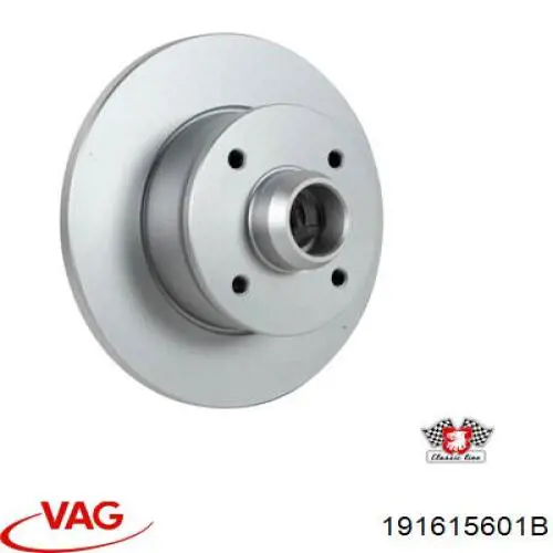 Задні дискові гальма VAG 191615601B ціна, від 31.38 USD