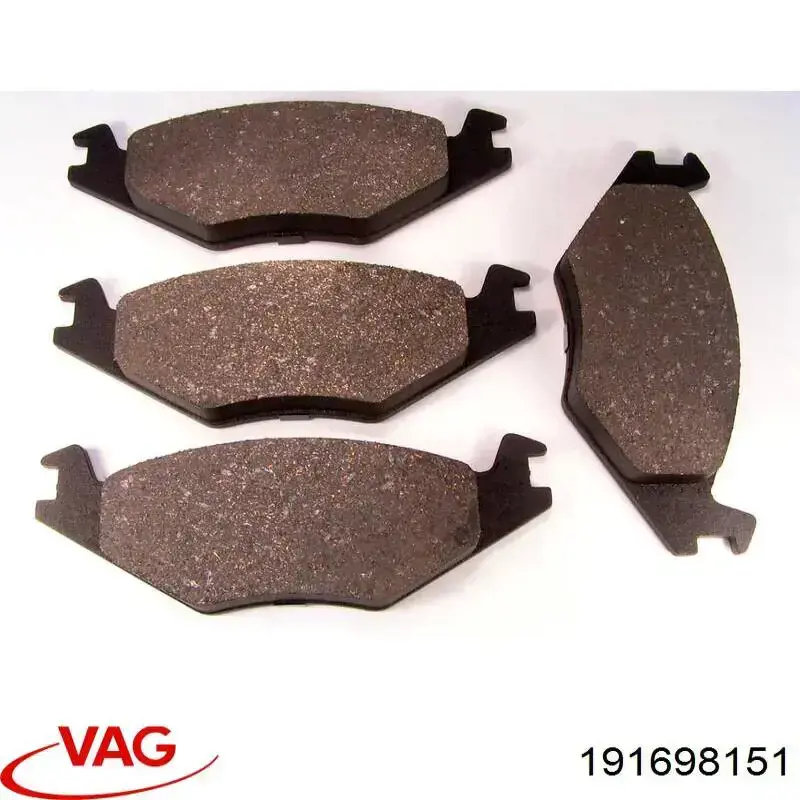 Гальмівні колодки VAG 191698151 ціна, від 12.74 USD