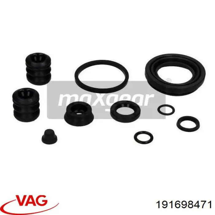 Ремкомплект супорту гальмівного заднього VAG 191698471 ціна, від 4.17 USD