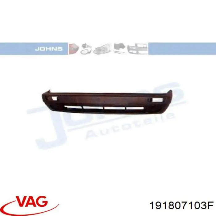 Купити 191807103F VAG Буфер (бампер) передній