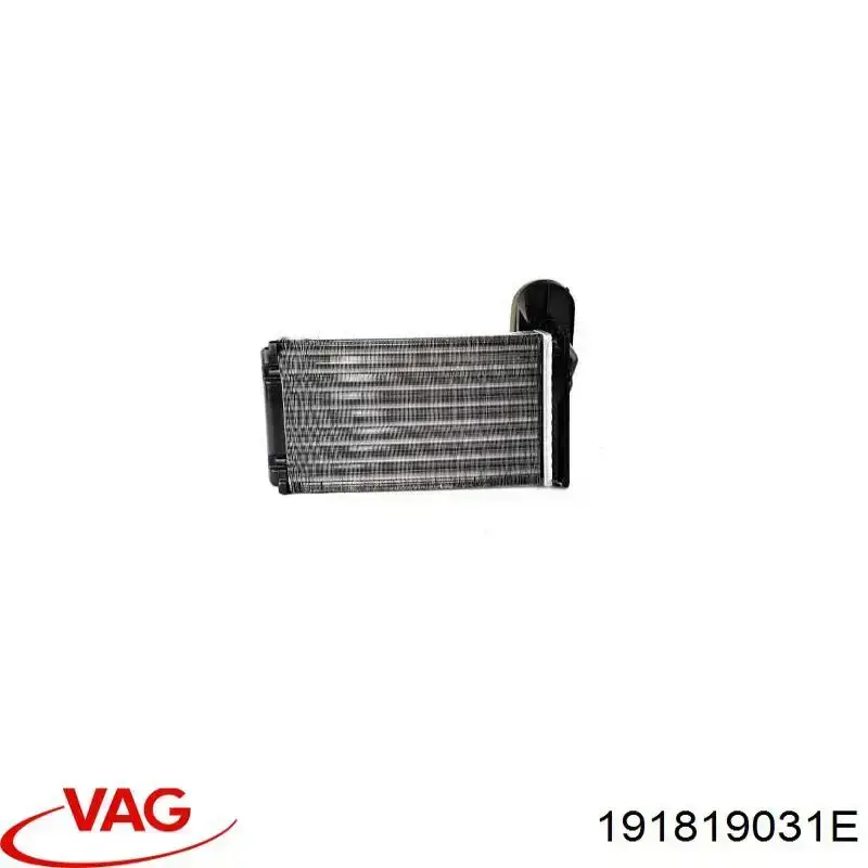 Радіатор пічки 191819031E VAG