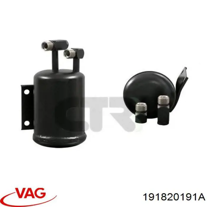 AD129000S Mahle Original Ресивер-осушувач кондиціонера