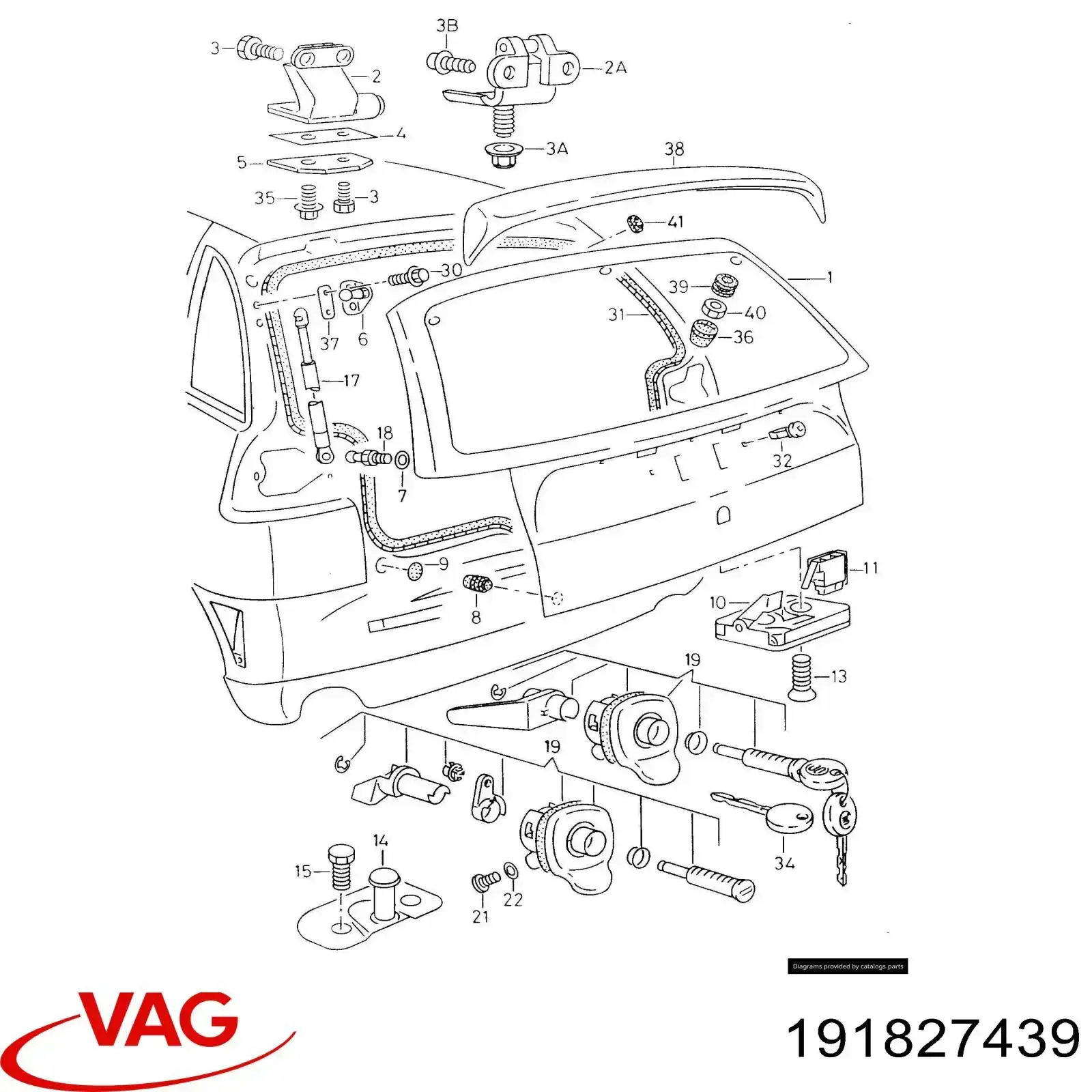 Купити 191827439 VAG 