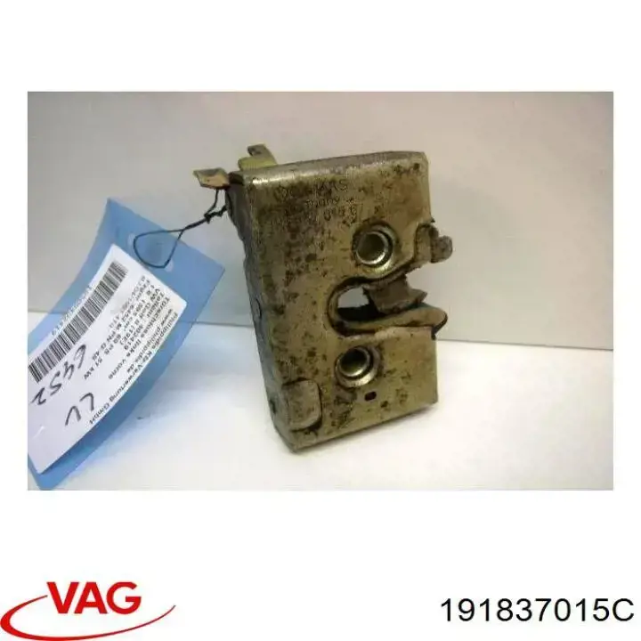 191837015C VAG Замок водійських дверей