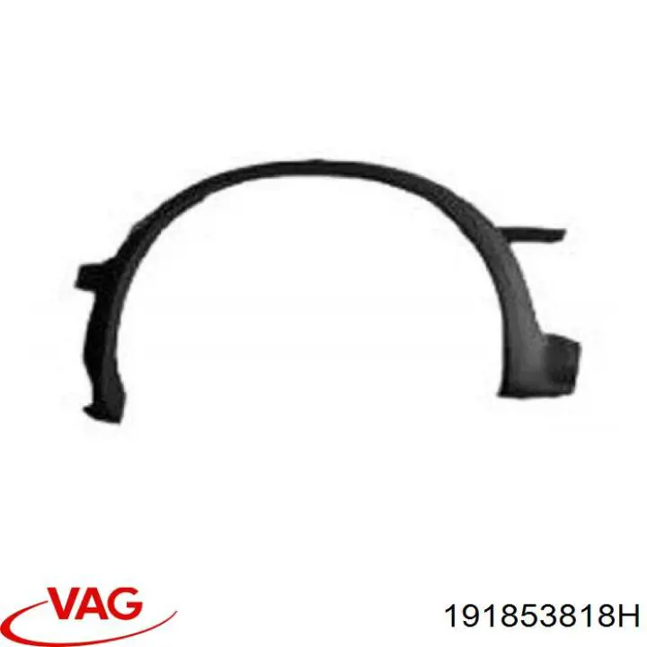 Купити 191853818H VAG Розширювач заднього крила, правий