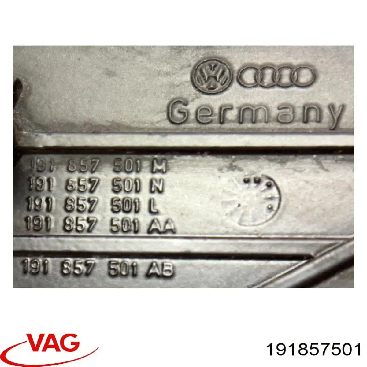 191857501 VAG Дзеркало заднього виду, ліве