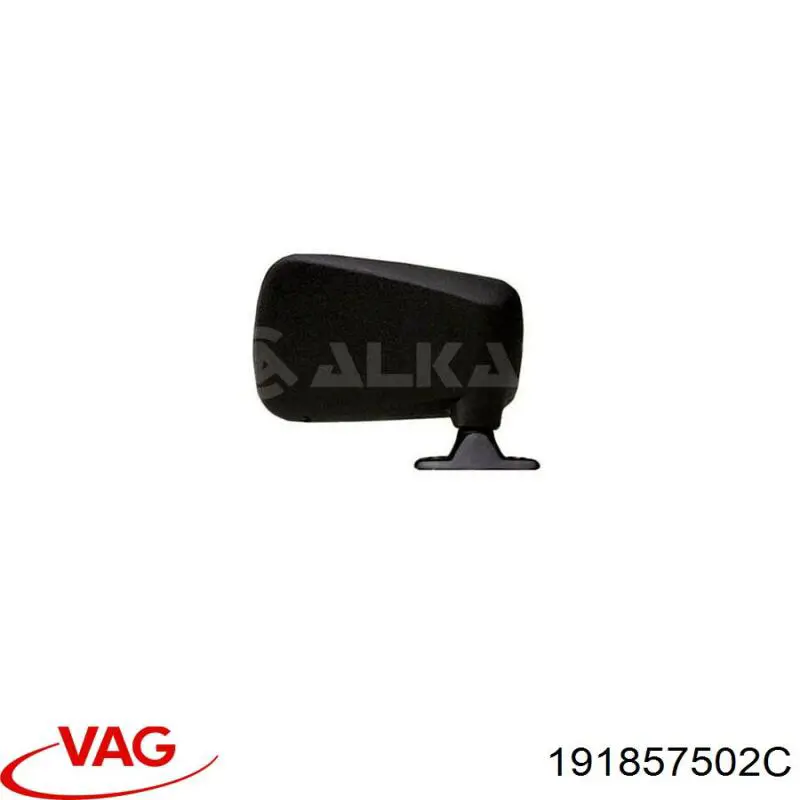 Праве бічне дзеркало VAG 191857502C ціна, від 12.09 USD