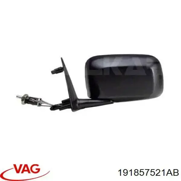 Ліве бокове дзеркало 191857521AB VAG