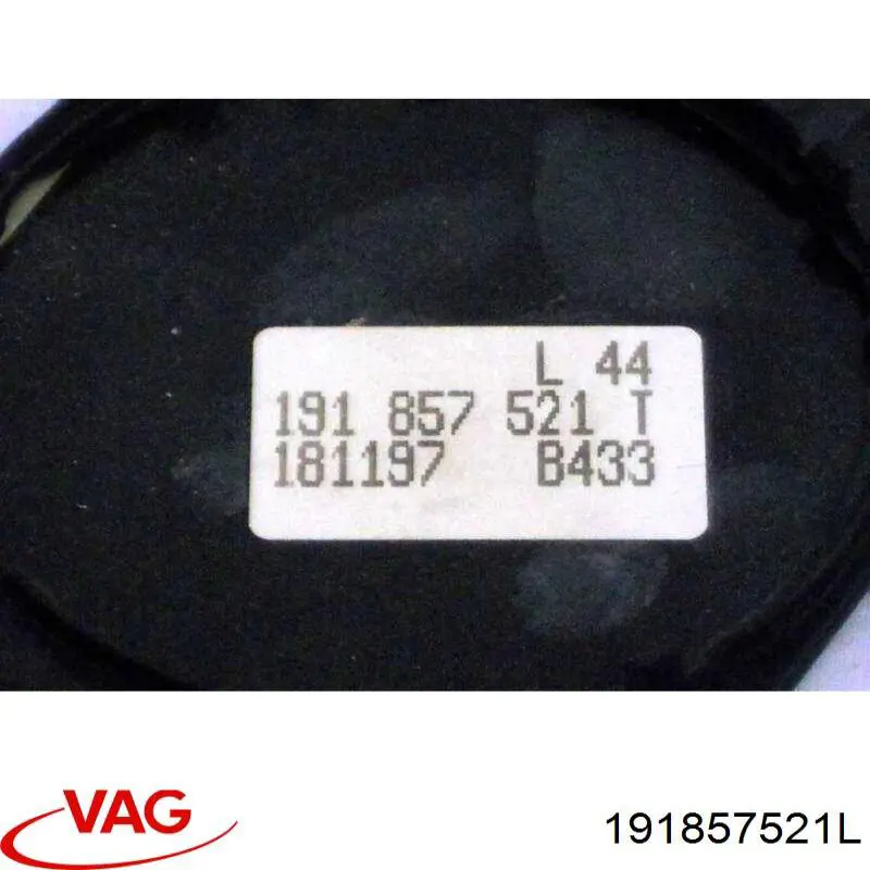 Дзеркальний елемент лівого дзеркала заднього виду VAG 191857521L ціна, від 231.71 USD