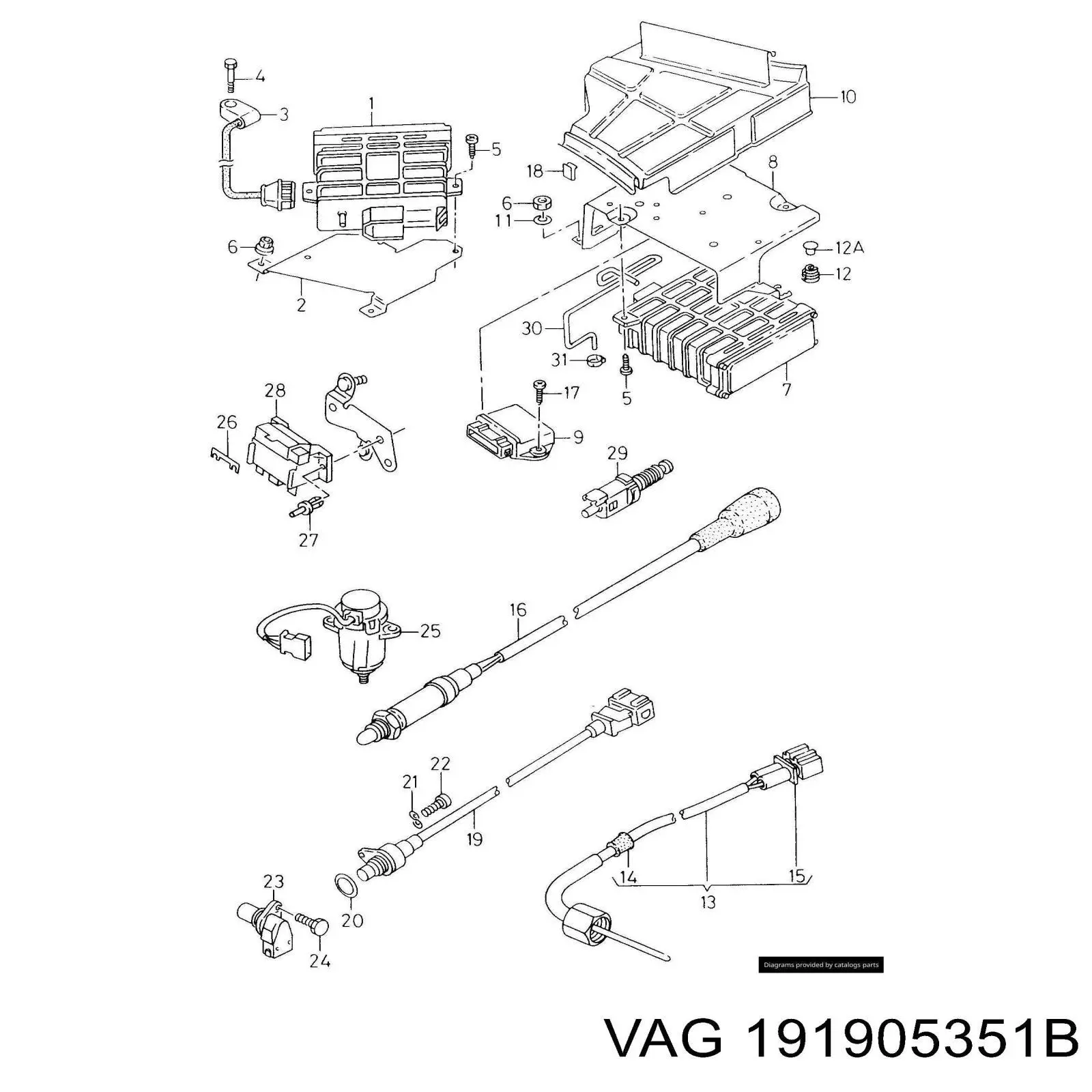 191905351B VAG Комутатор транзисторний