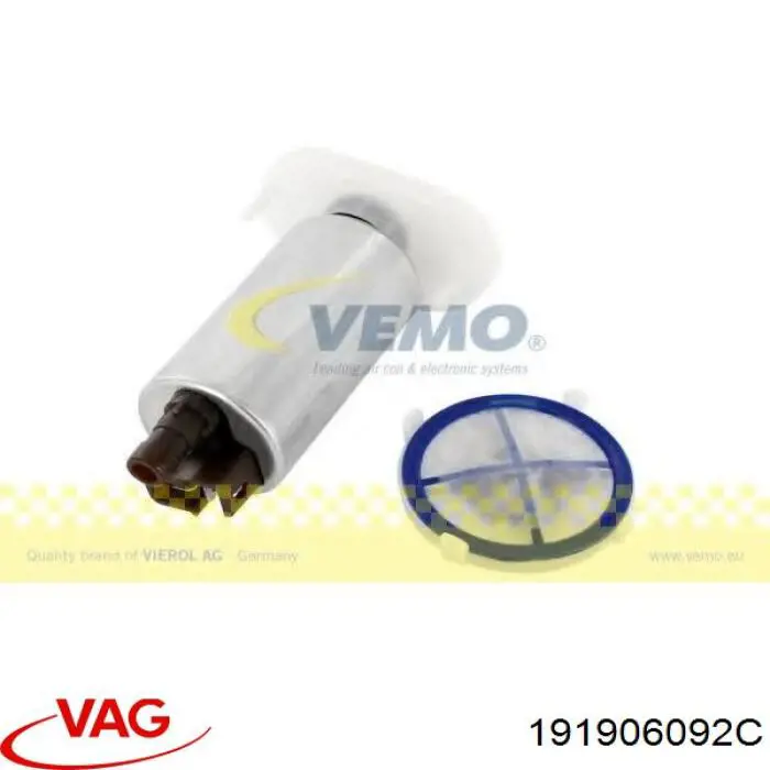 Паливний насос електричний, занурювальний VAG 191906092C ціна, від 17.58 USD