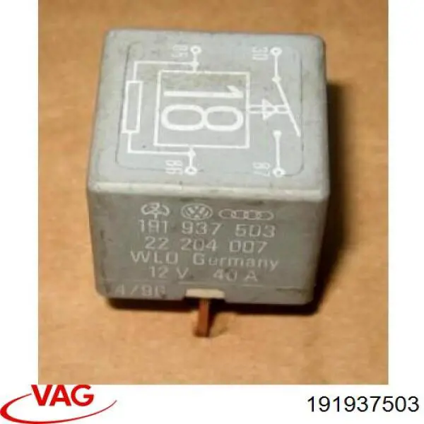 Купити 191937503 VAG Реле вентилятора
