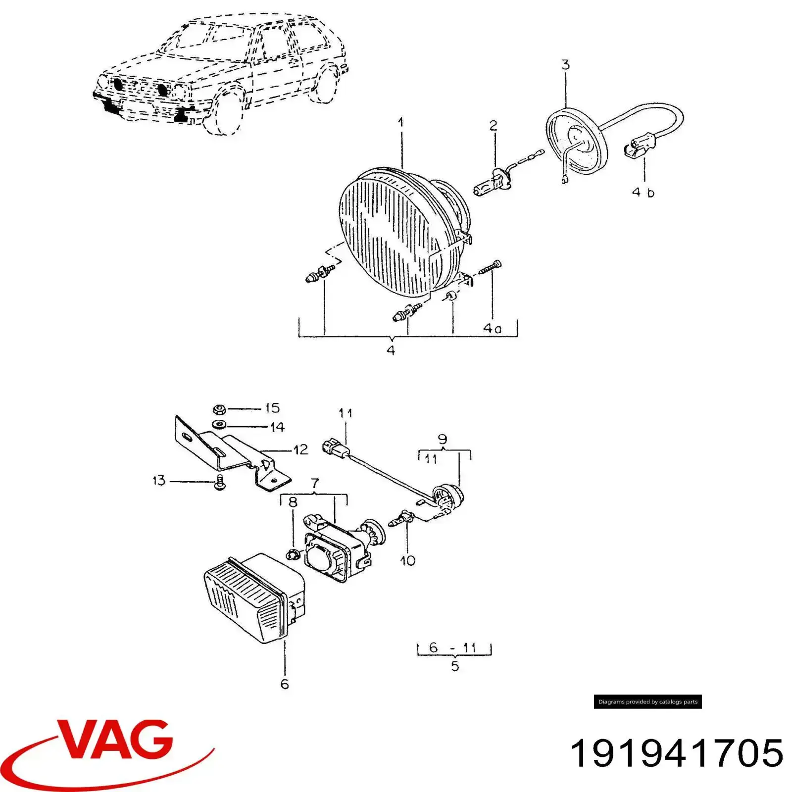  191941705 VAG