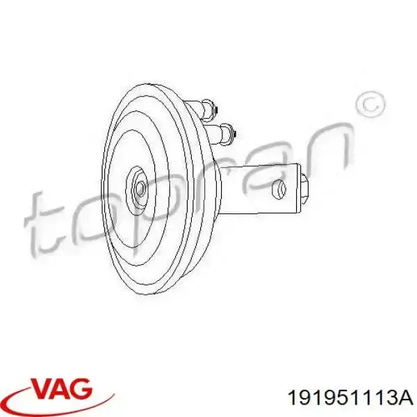 Сигнали звукові VAG 191951113A ціна, від 14.46 USD