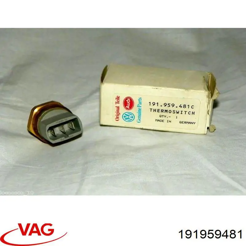 Датчик температури радіатора VAG 191959481 ціна, від 6.77 USD