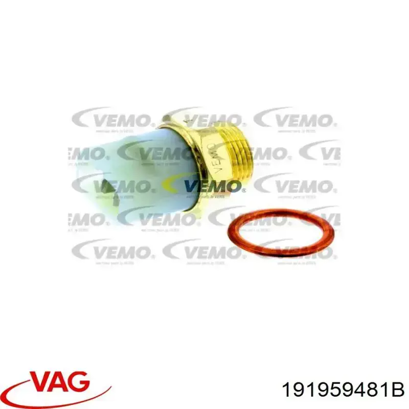 Купити 191959481B VAG Датчик включення вентилятора